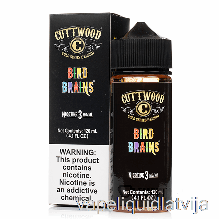 Putnu Smadzenes - Cuttwood E-liquid - 120ml 0mg Vape šķidrums
